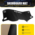 Dash Mat for Hyundai Sonata (2015–2019) Leather Replacement