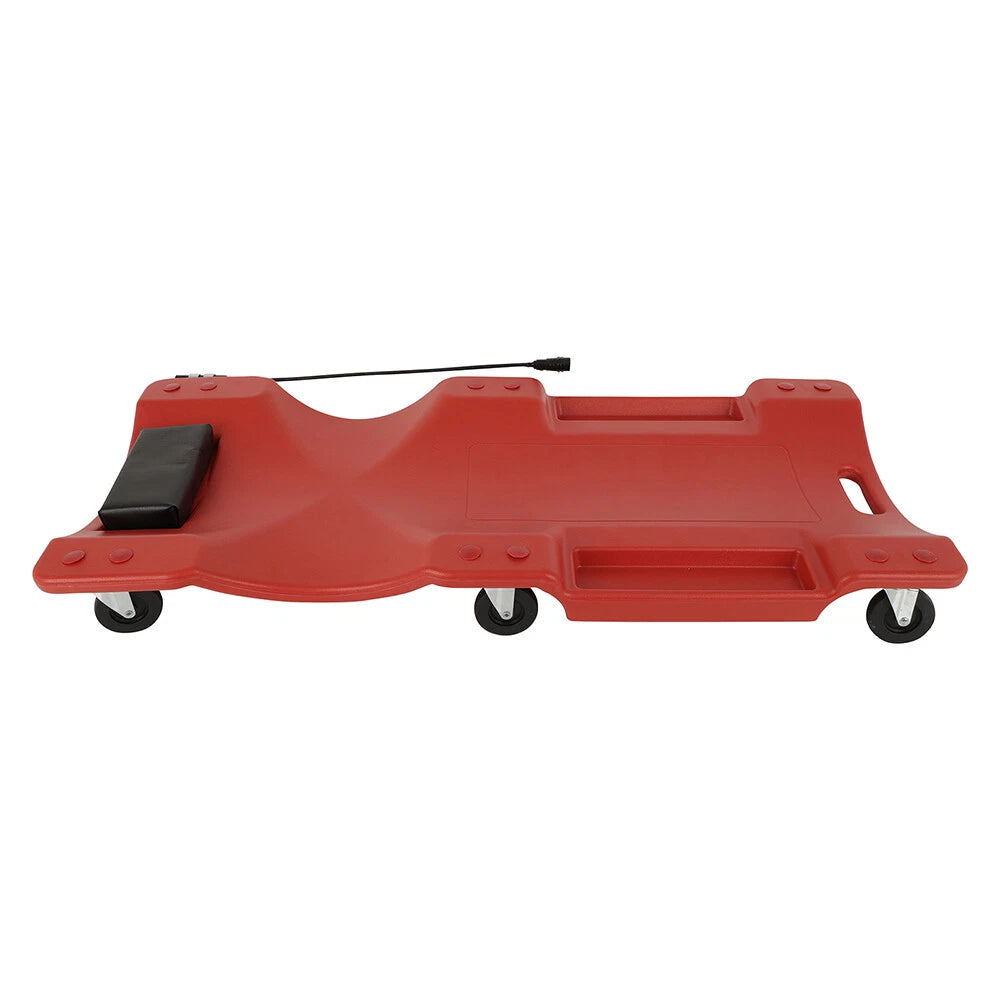 LED Mechanic Creeper for Car Shop (40" Capacity, 300 lbs)