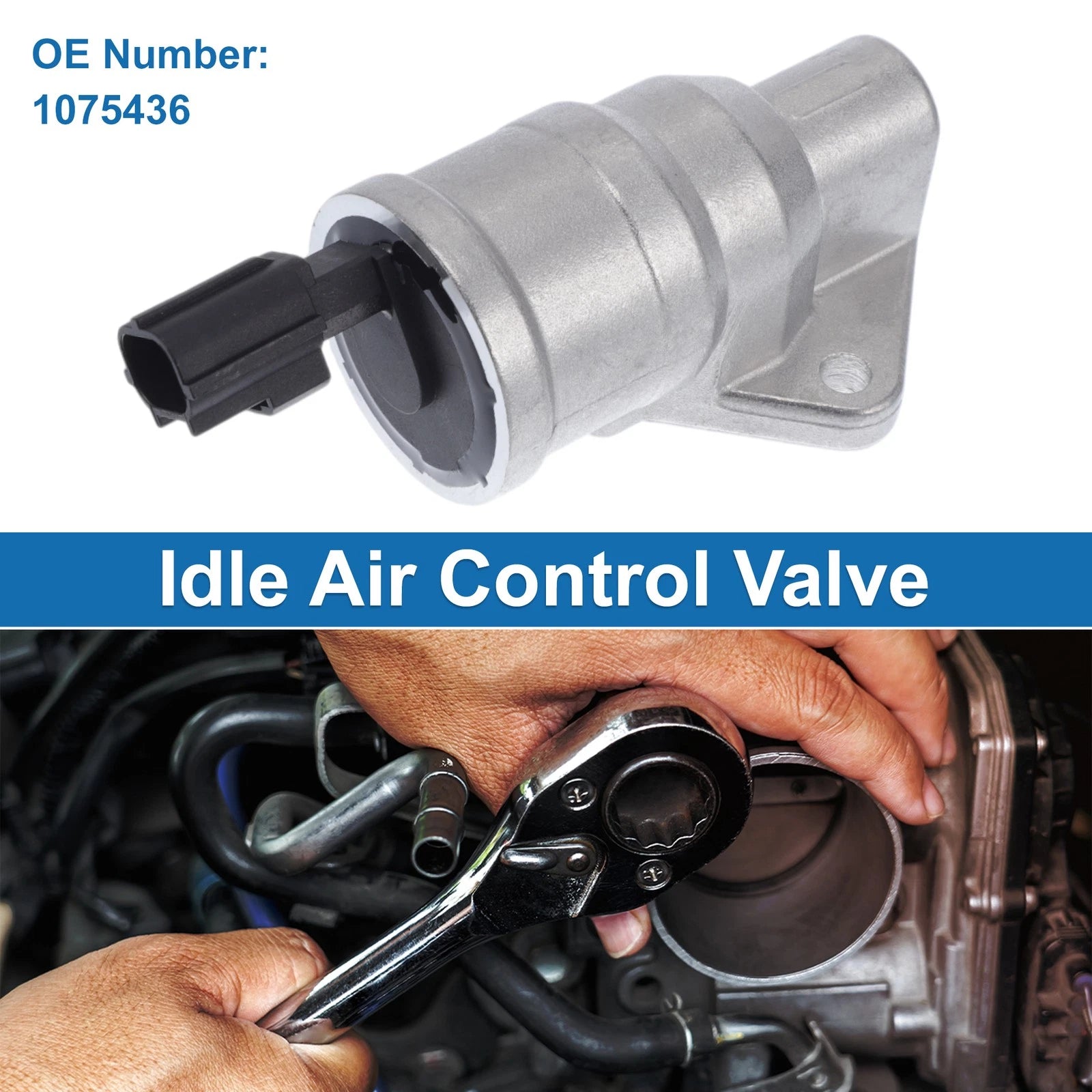 Idle Air Control Valve for Ford Fiesta (1996–2002) No.1075436