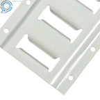 E Track Tie Down Rail Kit 8 Pack for Garages Trailers (2 FT)