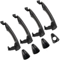 Set of 4 Black Outer Door Handles for Kia Forte Cerato (2014–2018) 82652-A7020