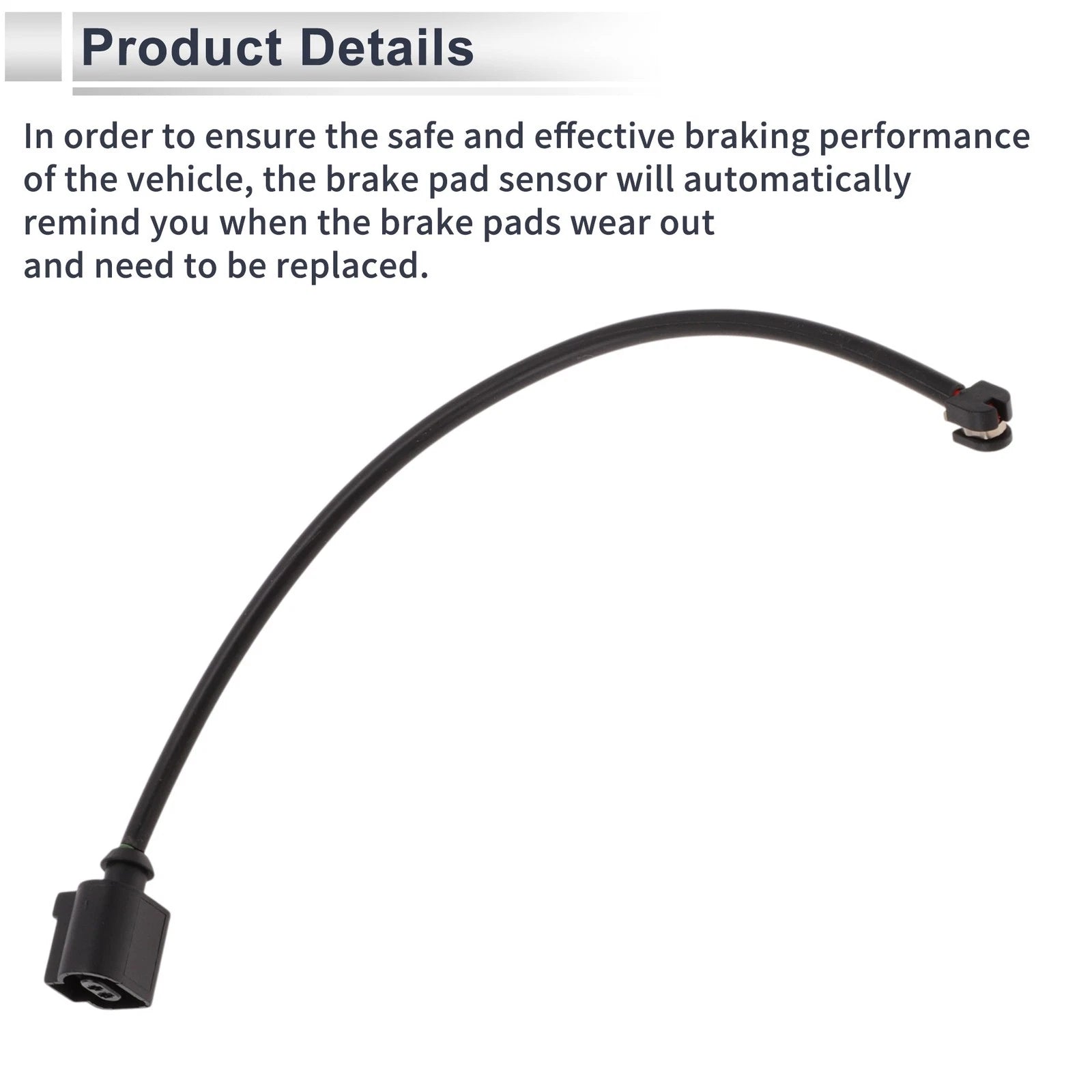 Front Wheel Brake Pad Wear Sensor No. 7P0907637A for Volkswagen Touareg (2004–2010)