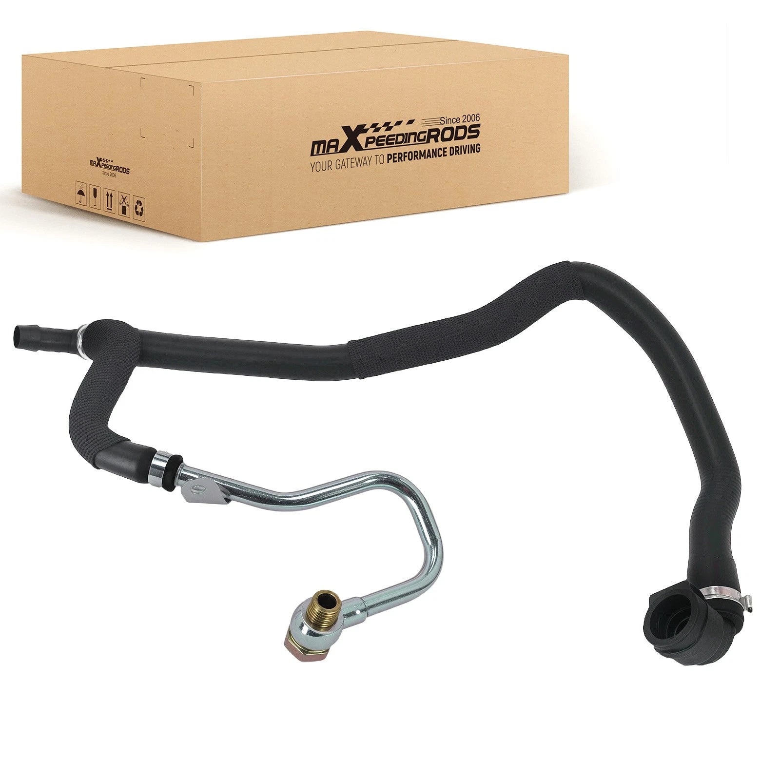 Turbocharger Coolant Water Line for BMW 750i 650i 550i (2006–2019) Right Side