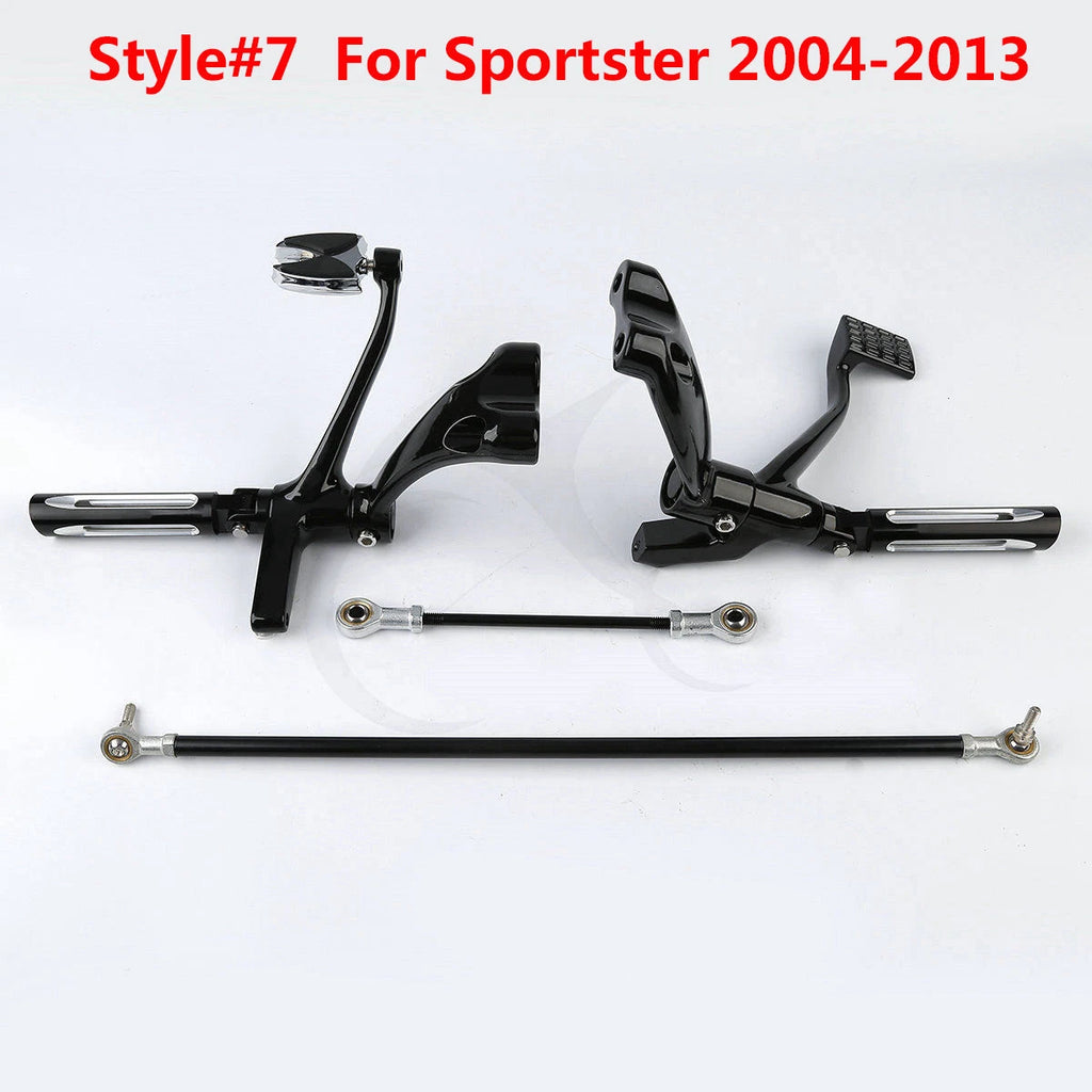 Forward Control Pegs Linkages for Harley Sportster XL 883 1200 (1991–2022)