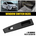 Right Rear Door Window Switch Bezel Trim for Toyota Yaris (2012–2014)