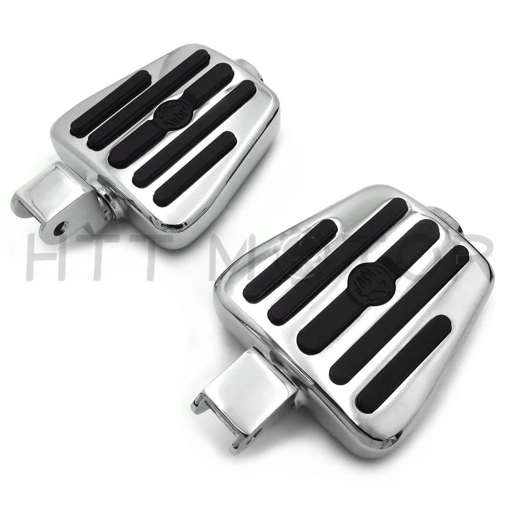 Skull Peg Footpegs for Honda Goldwing GL1500, Valkyrie, Shadow 1100 (1988–2000)