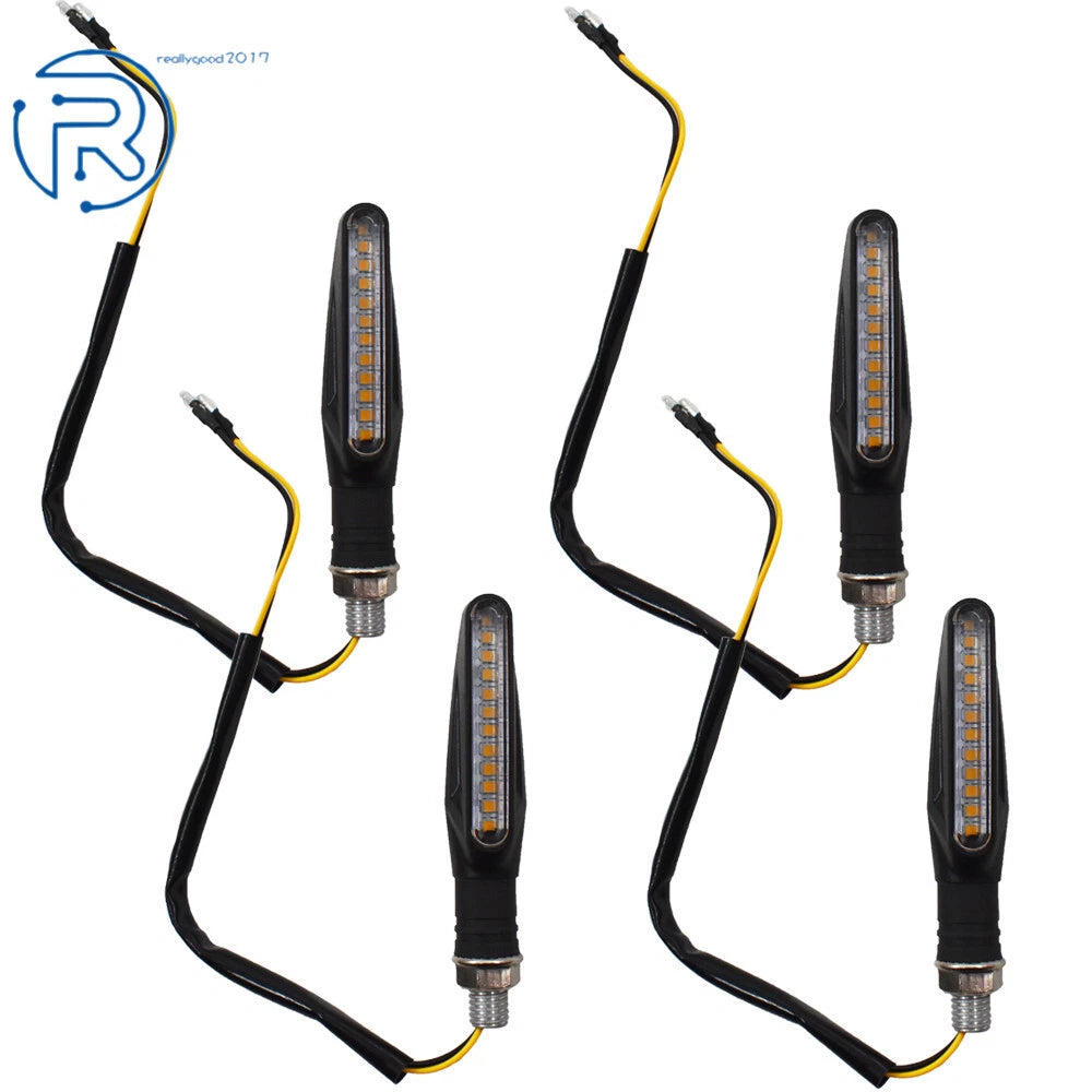 2X LED Turn Signal Indicator Blinker for Universal Motorcycle
