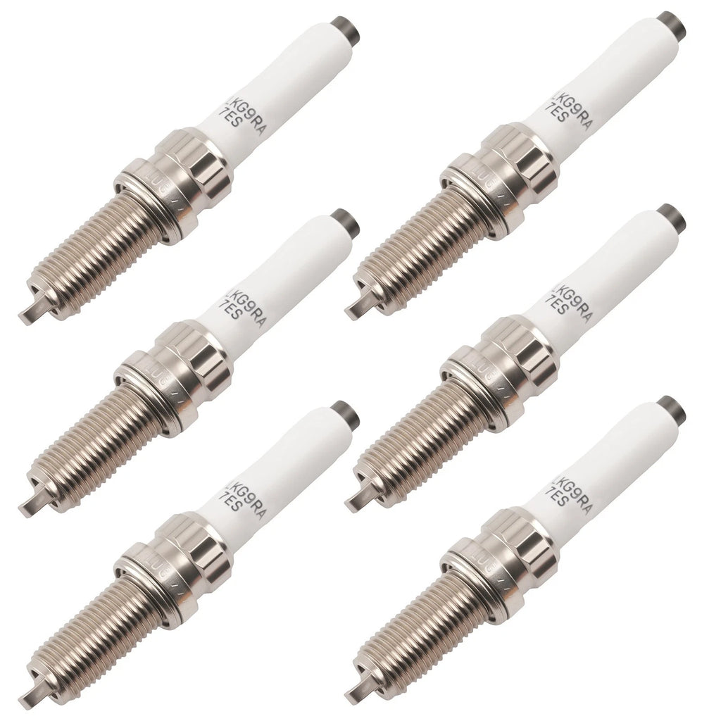 Set of 6 Spark Plugs for Audi S5/S6 V6 2.9L 3.0L (2018–2020)