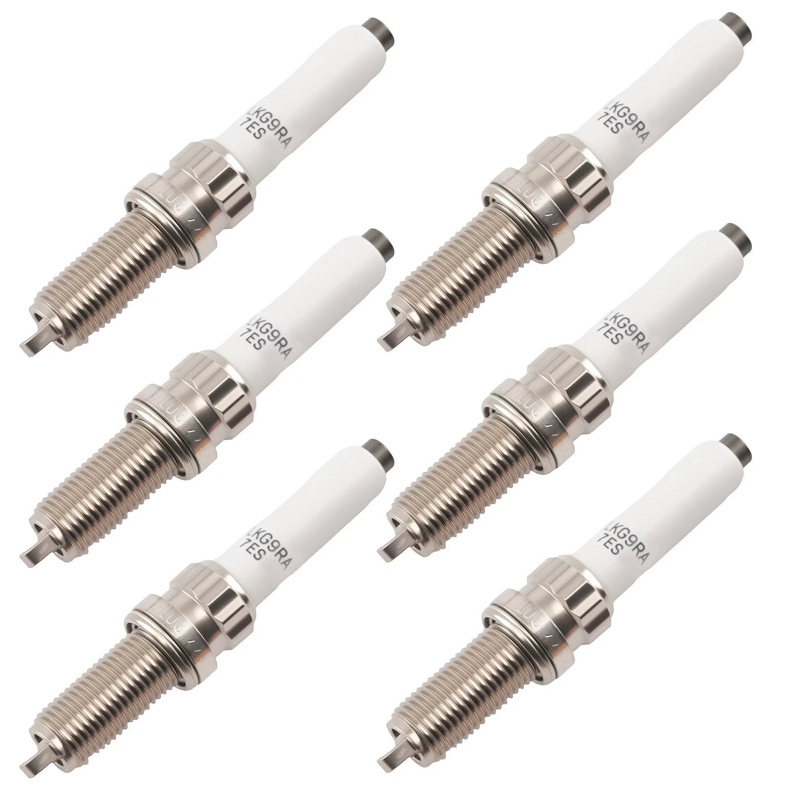 Set of 6 Spark Plugs for Audi S5/S6 V6 2.9L 3.0L (2018–2020)
