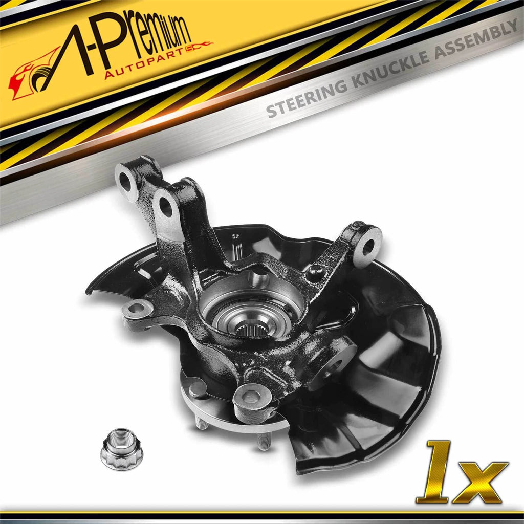 Front Right Steering Knuckle & Hub Bearing for Toyota Corolla (2009-2018)
