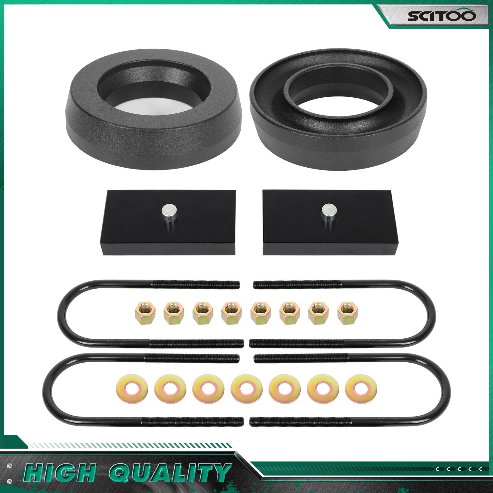 1.5" Front & 1" Rear Leveling Lift Kit for Dodge Ram 3500 (2003–2011)