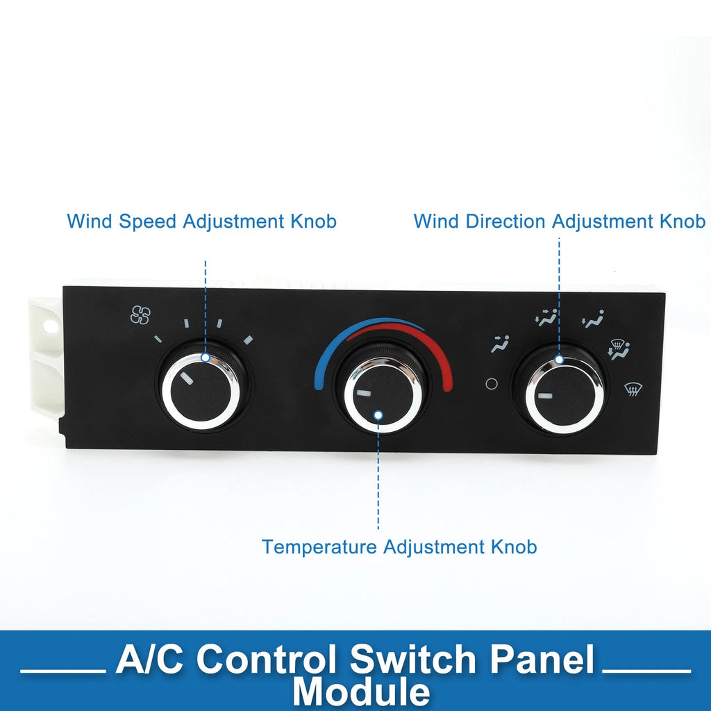 HVAC A/C Heater Climate Control Panel for Chevrolet Express 1500 2500 3500 (2003–2021)