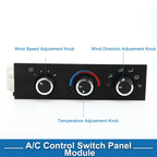 HVAC A/C Heater Climate Control Panel for Chevrolet Express 1500 2500 3500 (2003–2021)