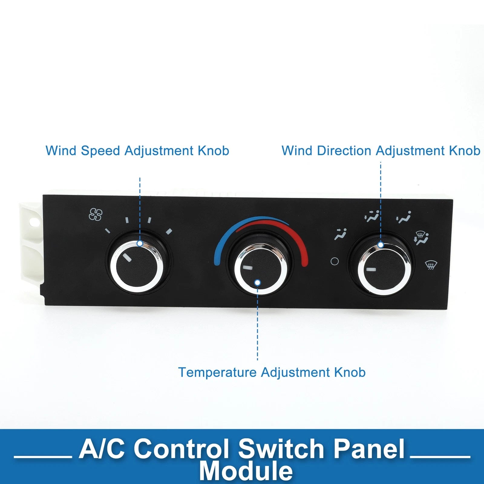 HVAC A/C Heater Climate Control Panel for Chevrolet Express 1500 2500 3500 (2003–2021)