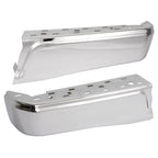 Pair Rear Bumper End Caps for Ford F-150 (2015–2020) Chrome