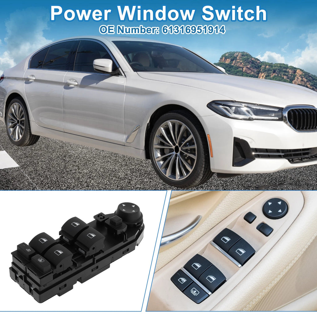 Power Window Switch for BMW 525i (2004–2005) No. 61316951914