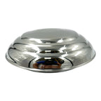 7.5 Inch Stainless Steel Hubcaps Kit with Ford Script for Aftermarket Rims