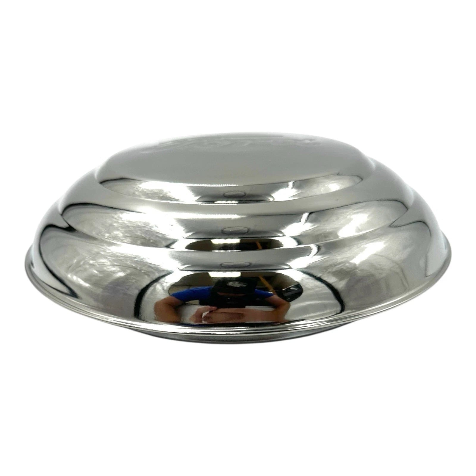 7.5 Inch Stainless Steel Hubcaps Kit with Ford Script for Aftermarket Rims