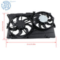 Radiator Cooling Fan Assembly for Ford Explorer (2016–2019), Taurus (2013–2019) DG1Z8C607D