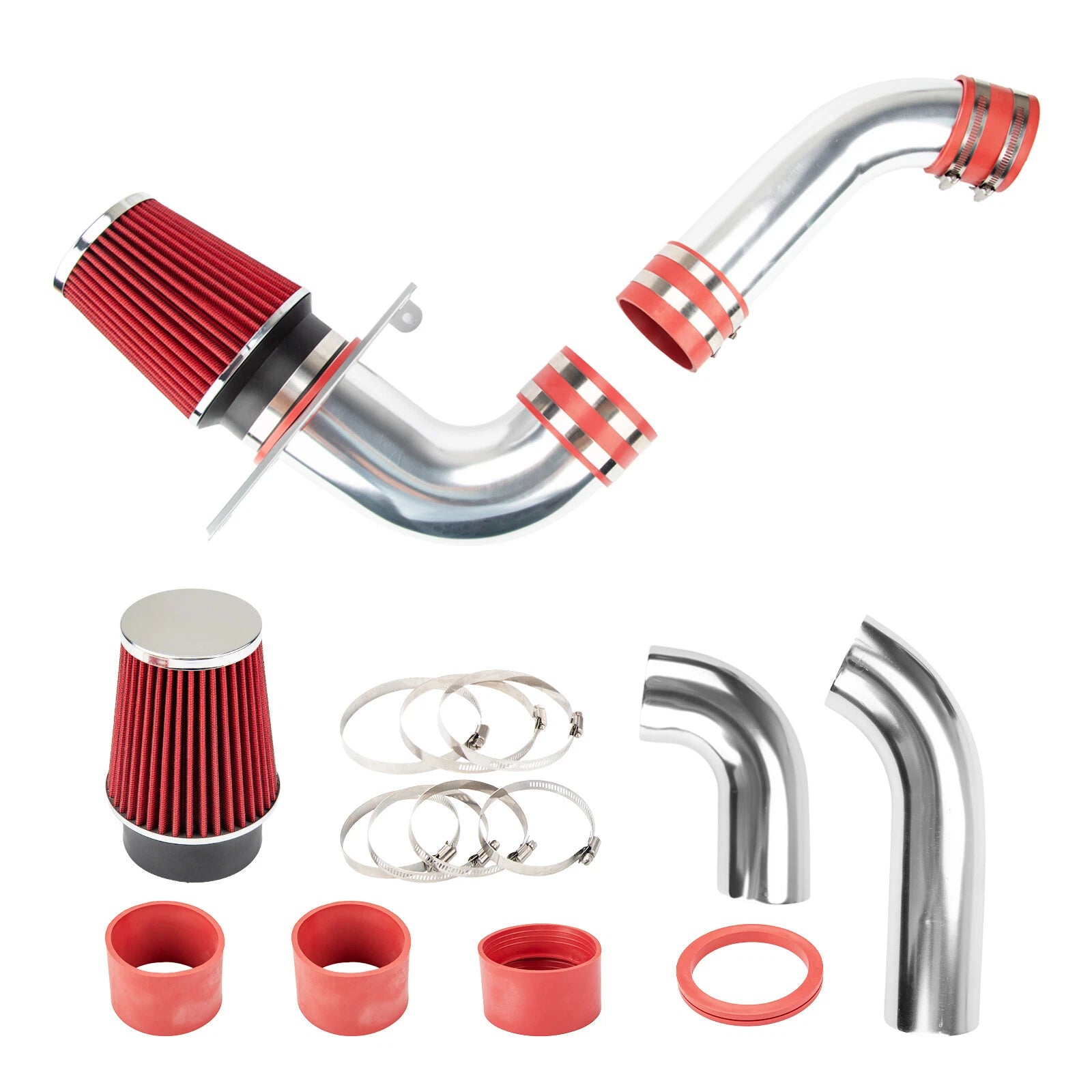Cold Air Intake Induction System Kit for 1989–1993 Ford Mustang LX GT 5.0L