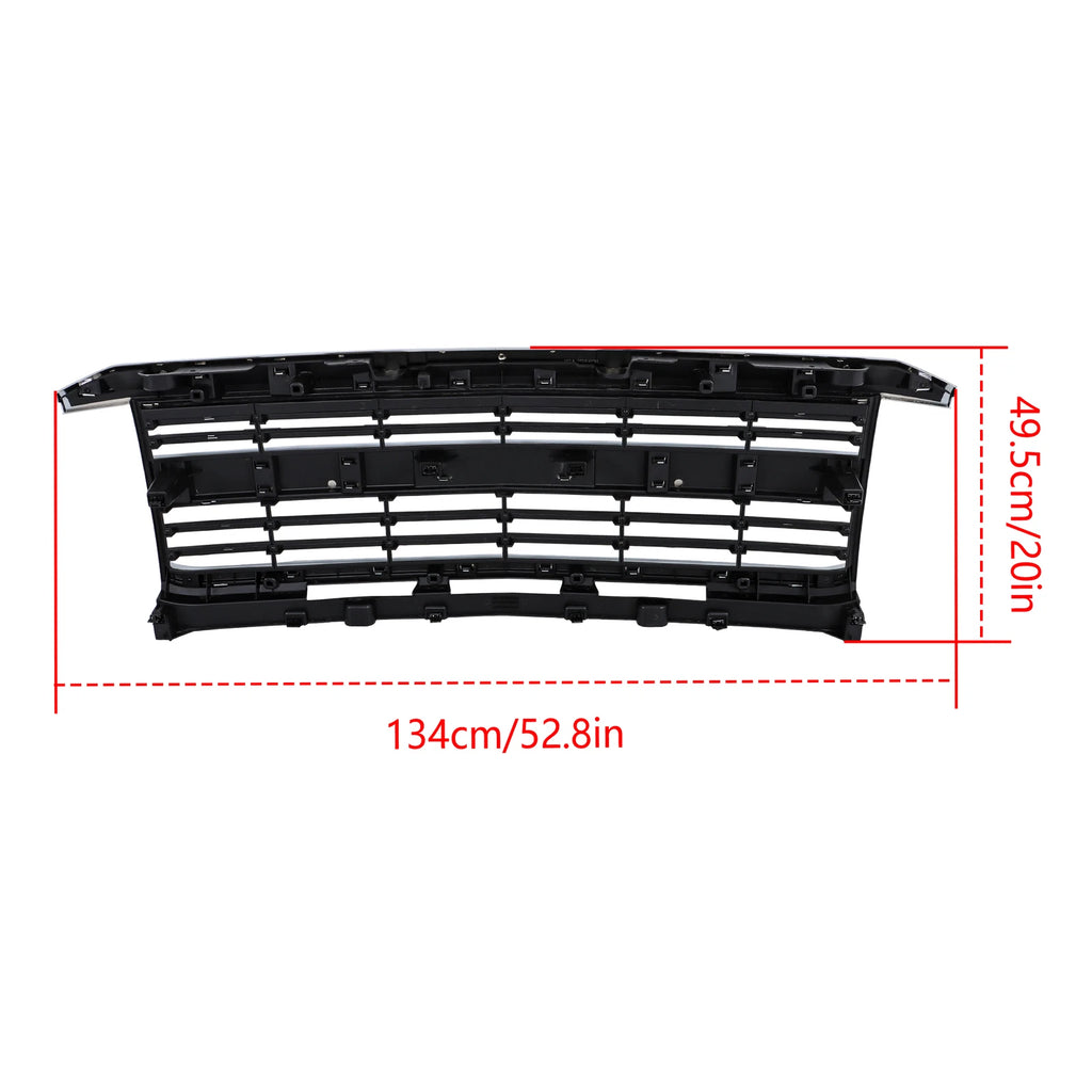 Chrome Front Grille for Chevy Silverado 2500HD 3500HD (2015–2019)