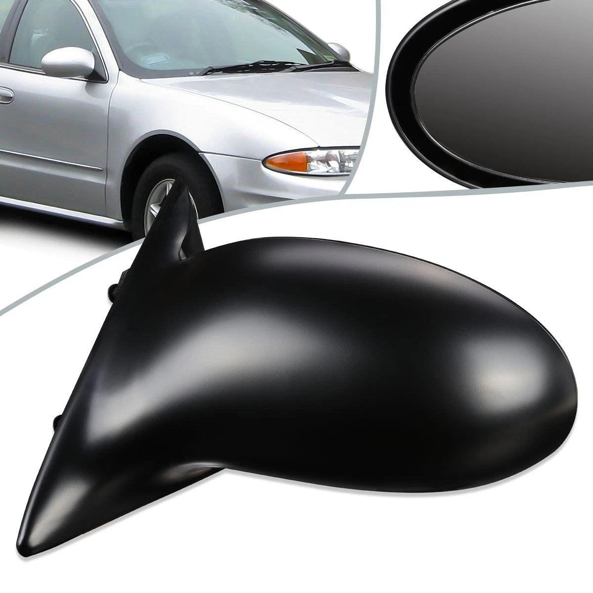 OE Style Manual Side View Door Mirror Left for Pontiac Grand Am Alero (2002–2005) GM1320258
