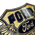 Vintage Metal Sign Replacement for Ford Vehicles (1903–Present)
