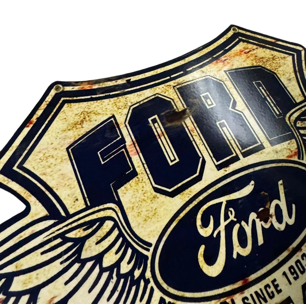 Vintage Metal Sign Replacement for Ford Vehicles (1903–Present)