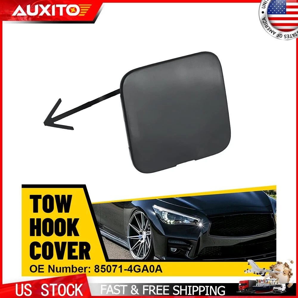 Rear Tow Hook Eye Cover Cap for Infiniti Q50 (2014–2018) 85071-4GA0A