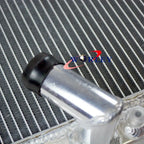 2 Row Aluminum Radiator + Fan for Mitsubishi Triton 3.0L (1990-1996)