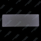 Set of 5 Stainless Steel Chrome Wire Mesh Grille 16"x48" for Universal