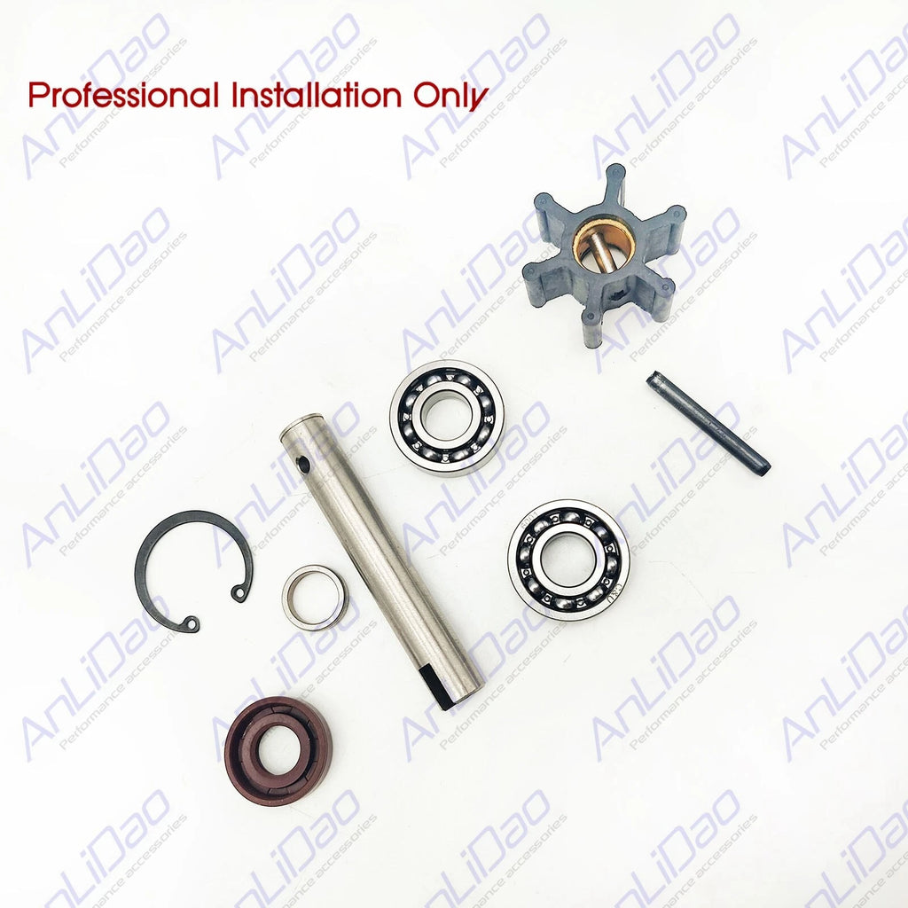 Flexible Impeller Major Kit with Shaft for Volvo Penta Drives (21951414, 875756)