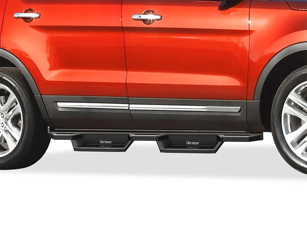 iArmor Stainless Steel Pocket Steps for Ford Explorer (2011-2019)