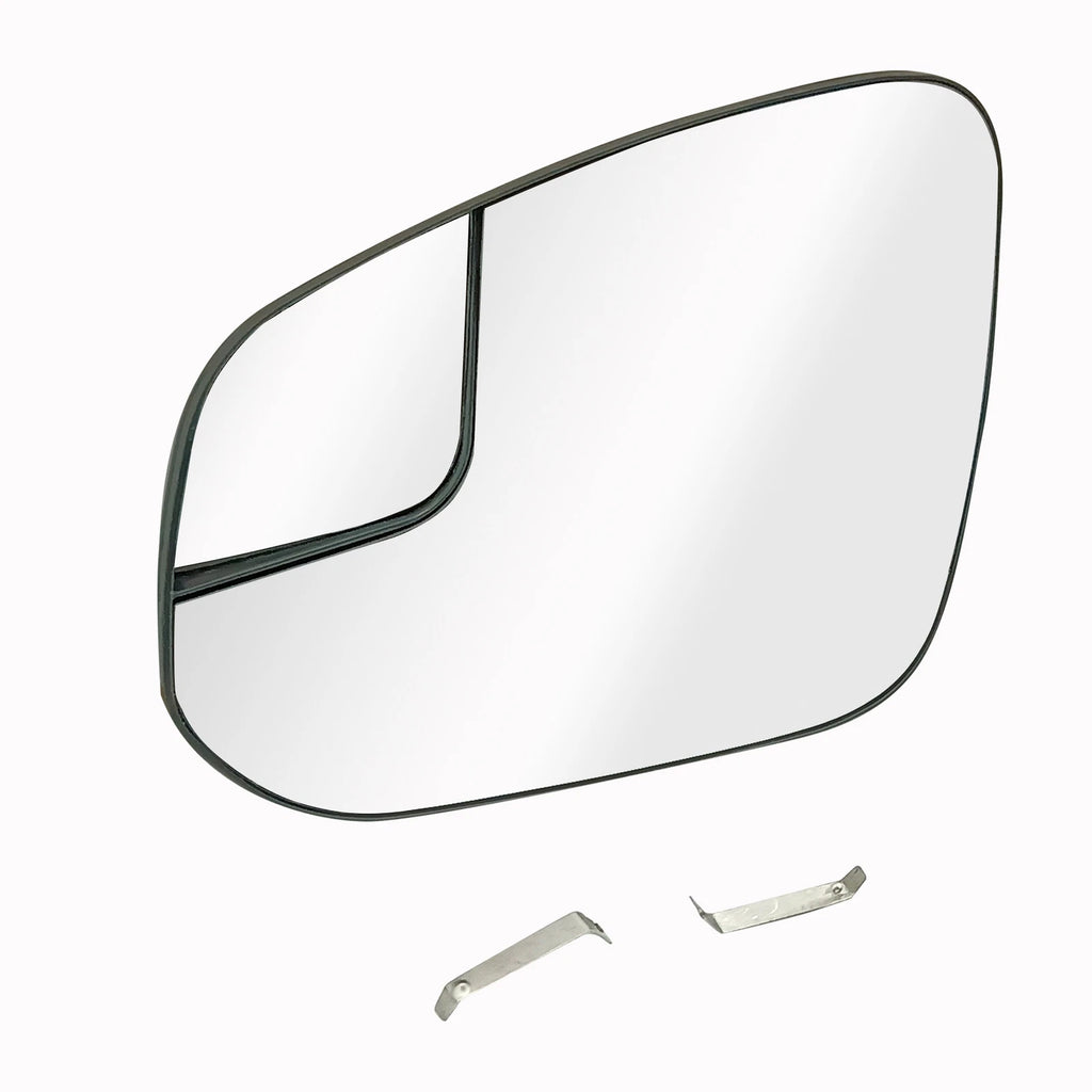 Heated Left Driver Side Mirror Glass for Toyota RAV4 (2016–2018)