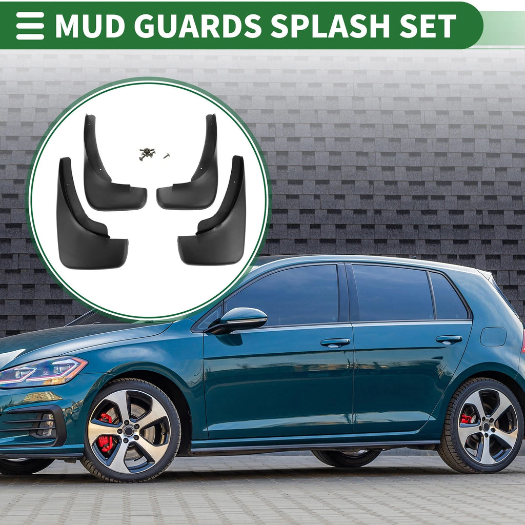 Set of 2 Mud Flaps for Volkswagen Golf (Hatchback) (1999–2005)