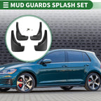 Set of 2 Mud Flaps for Volkswagen Golf (Hatchback) (1999–2005)
