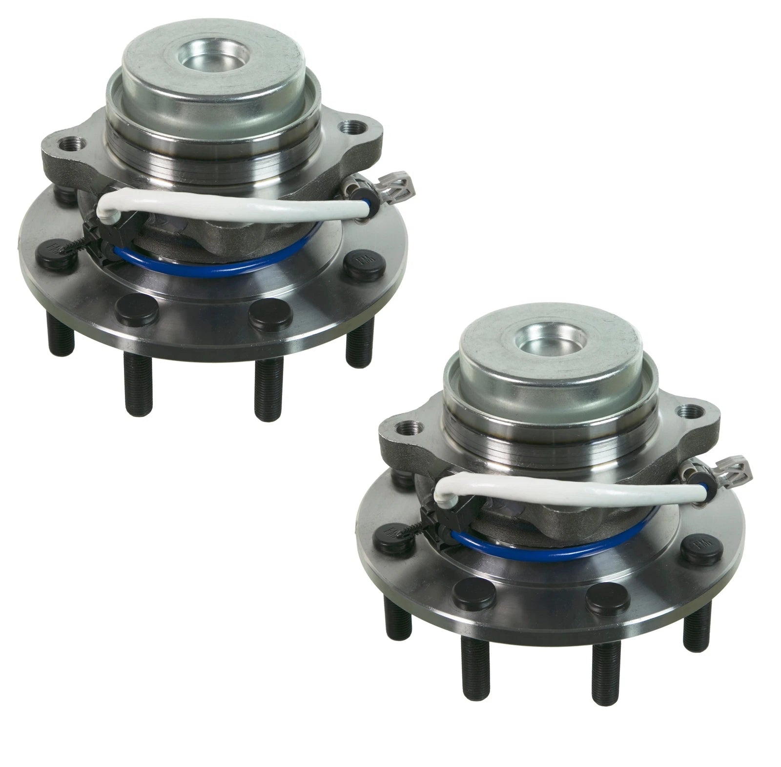 Set of 2 Front Moog Wheel Bearing and Hub Assemblies for Chevy GMC