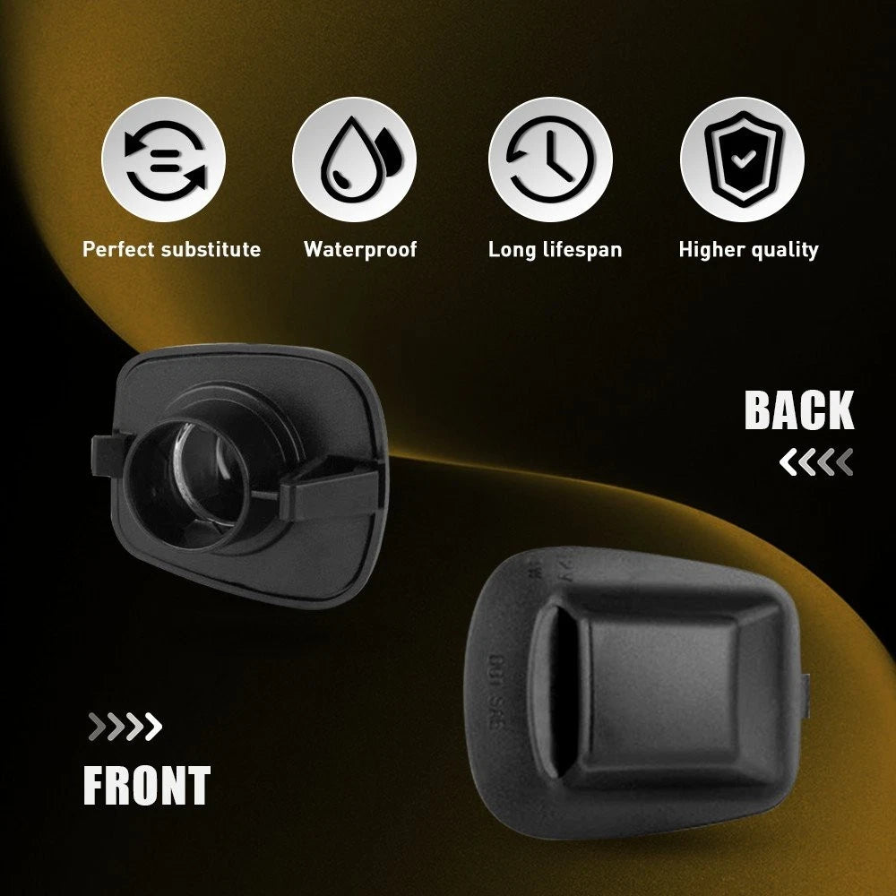 2X License Plate Light Housing Cover for Dodge Dakota (1997–2010) EXV