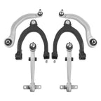 Set of 6 Front Upper Lower Control Arms with Ball Joints for Tesla Model 3 (2017–2021)