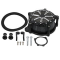 Cylinder Air Cleaner System for Harley Softail Touring (2000–2015) Black