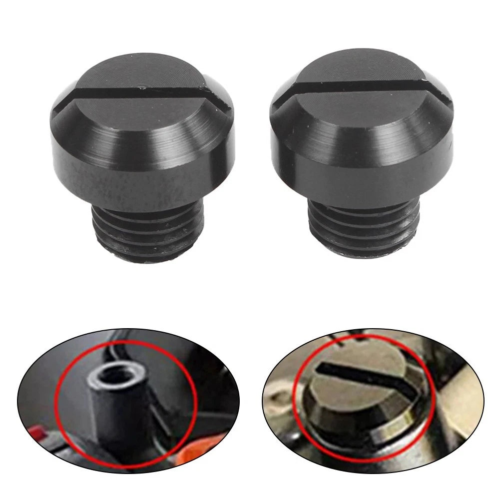 2X Mirror Hole Accessories for