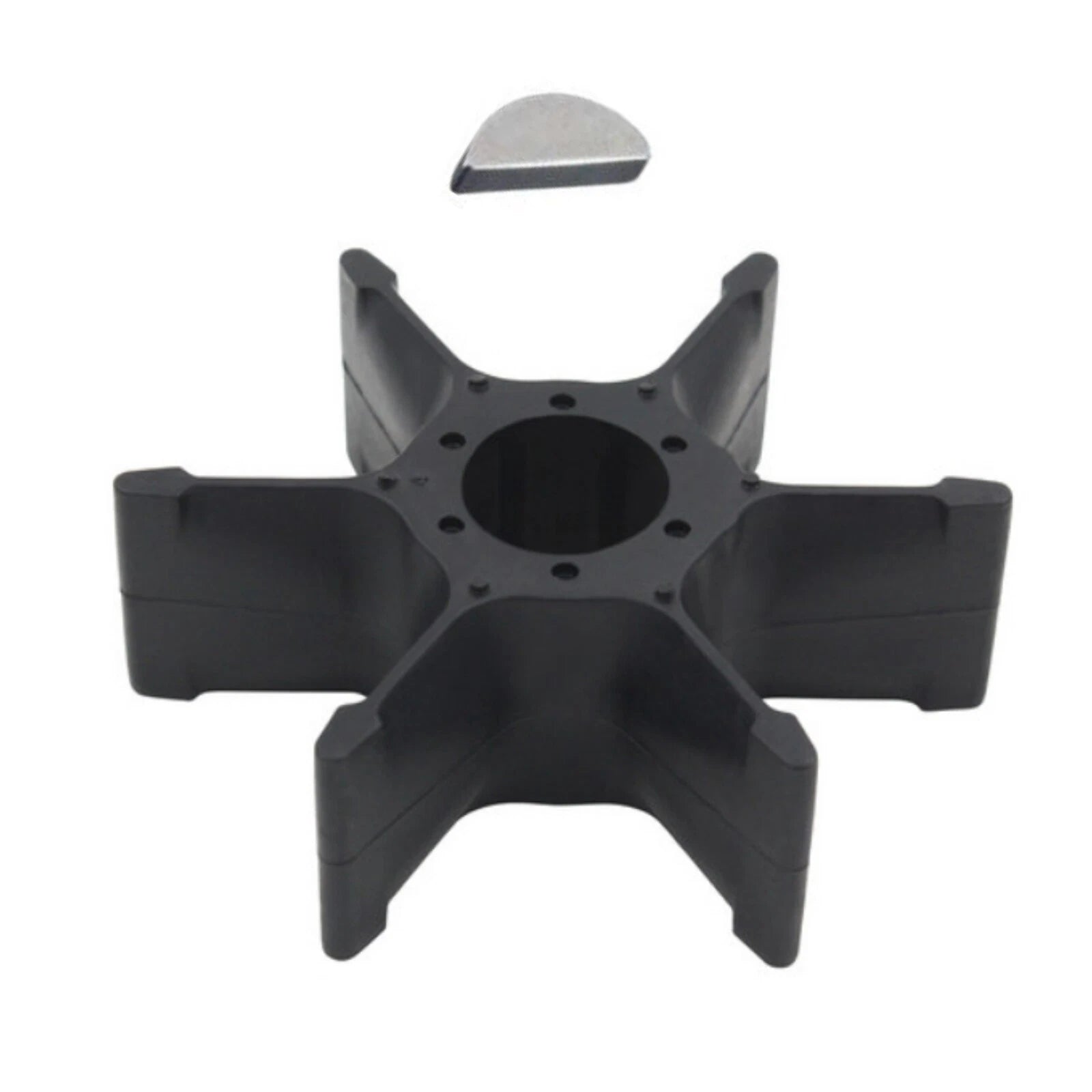 Water Pump Impeller with Key for Yamaha Outboard 40 HP (1990–1999) 6F5-44352-00
