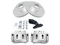 Front Brake Pad Rotor Caliper Set for Mazda B4000 (1998–2002) NF814TG