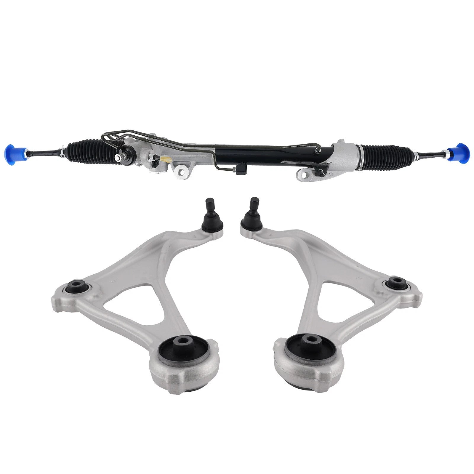 Power Steering Rack & Control Arms Set for Nissan Altima 2013-2014 2.5L
