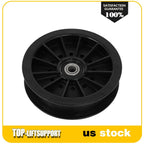 Flat Idler Pulley for Hustler FasTrak Mower (5-7/8" Diameter)