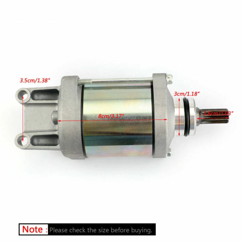 Starter for Suzuki GSXR GSX-R 600 750 (2011–2022) 31100-14J10 B2