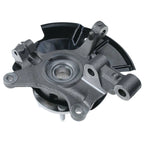 Pair Front Steering Knuckle & Hub Bearing for Ford Edge (2007-2010)