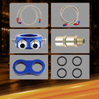 10-AN Hose Line Separator for Universal Applications (Aluminum)