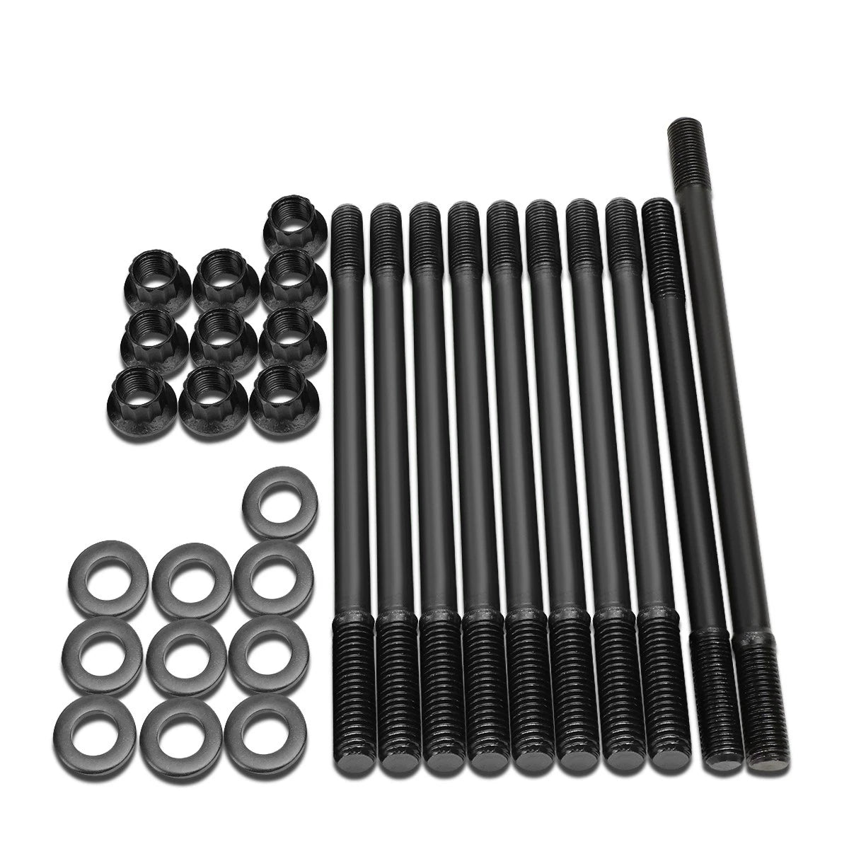 12-Point Cylinder Head Studs Assembly for Honda Accord/Prelude (1990–1996)