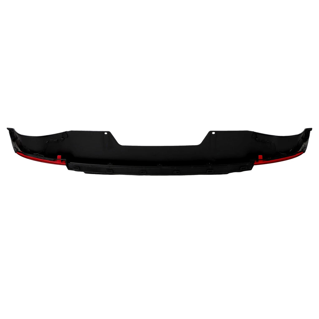 Rear Bumper Lower Valance for Honda Accord (2013–2015) Black w/ Reflectors